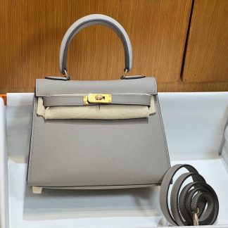 Replica Hermes Kelly Sellier 20 Epsom Calfskin Bag