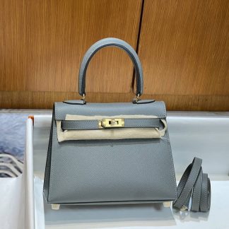 Replica Hermes Kelly Sellier 20 Epsom Calfskin Bag