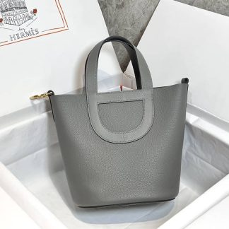 Replica Hermes In The Loop 18 Clemence Leather Bag