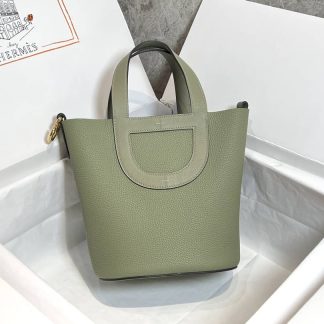 Replica Hermes In The Loop 18 Clemence Leather Bag