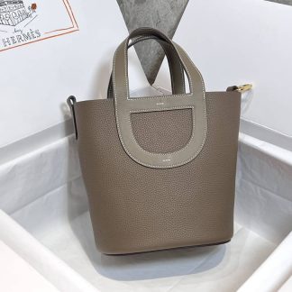 Replica Hermes In The Loop 18 Clemence Leather Bag