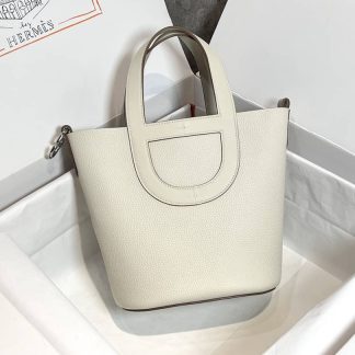 Replica Hermes In The Loop 18 Clemence Leather Bag