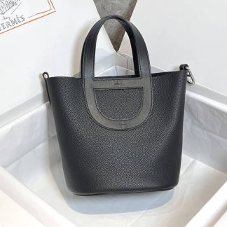 Replica Hermes In The Loop 18 Clemence Leather Bag