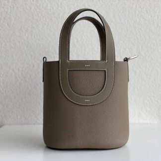 Replica Hermes In The Loop 18 Clemence Leather Bag