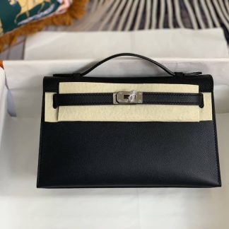 Replica Hermes Kelly Pochette Epsom Leather Bag