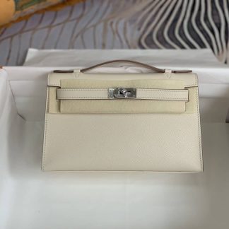 Replica Hermes Kelly Pochette Epsom Leather Bag