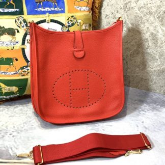 Replica Hermes Evelyne 29 Clemence Leather Bag