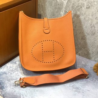 Replica Hermes Evelyne 29 Clemence Leather Bag