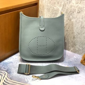 Replica Hermes Evelyne 29 Clemence Leather Bag