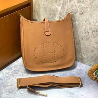 Replica Hermes Evelyne 29 Clemence Leather Bag