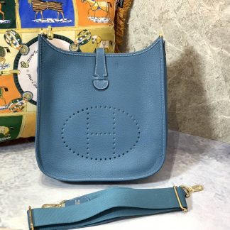 Replica Hermes Evelyne 29 Clemence Leather Bag