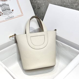 Replica Hermes In The Loop 18 Clemence Leather Bag