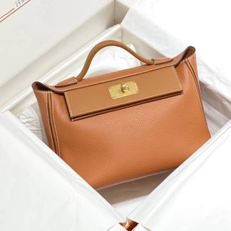 Replica Hermes 24 24 Mini 21 Evercolor Leather Bag