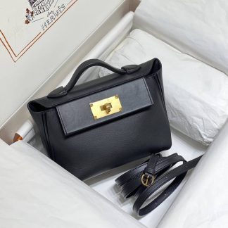 Replica Hermes 24 24 Mini 21 Evercolor Leather Bag