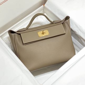 Replica Hermes 24 24 Mini 21 Evercolor Leather Bag