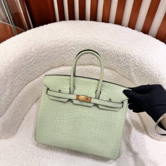 Replica Hermes Birkin 25 Niloticus Crocodile Leather Bag