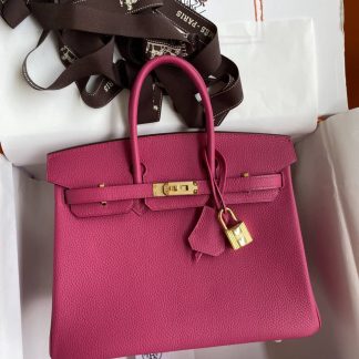 Replica Hermes Birkin 25 Togo Leather Bag