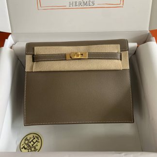 Replica Hermes Kelly Danse II Evercolor Calfskin Bag