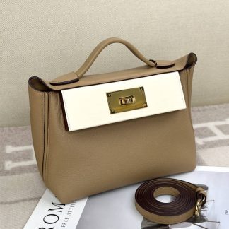 Replica Hermes 24 24 Mini 21 Evercolor Leather Bag