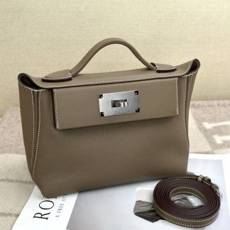 Replica Hermes 24 24 Mini 21 Evercolor Leather Bag