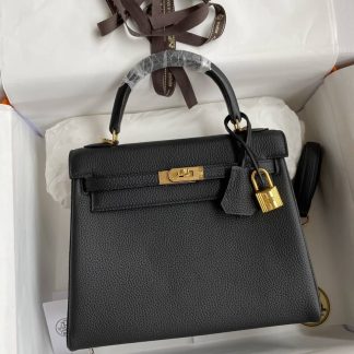 Replica Hermes Kelly 25 Togo Leather Bag