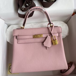 Replica Hermes Kelly 25 Togo Leather Bag