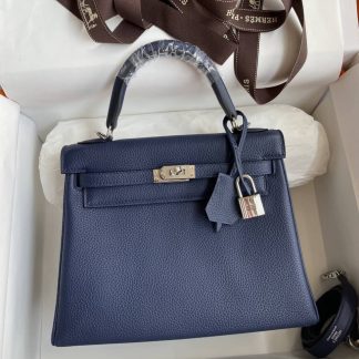 Replica Hermes Kelly 25 Togo Leather Bag