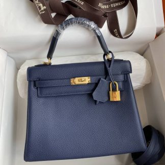 Replica Hermes Kelly 25 Togo Leather Bag