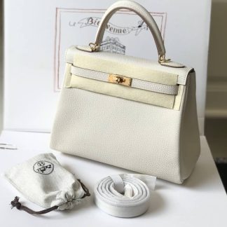 Replica Hermes Kelly 28 Togo Leather Bag