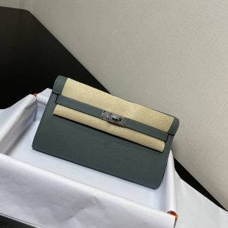 Replica Hermes Kelly To Go Epsom Calfskin Wallet WOC