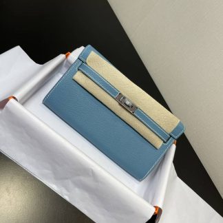 Replica Hermes Kelly To Go Epsom Calfskin Wallet WOC