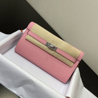 Replica Hermes Kelly To Go Epsom Calfskin Wallet WOC