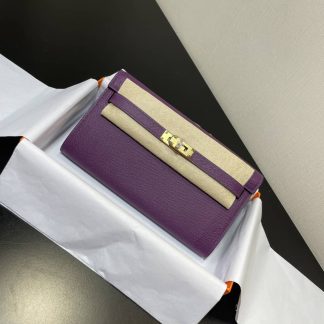 Replica Hermes Kelly To Go Epsom Calfskin Wallet WOC