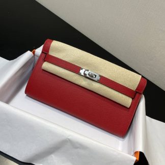 Replica Hermes Kelly To Go Epsom Calfskin Wallet WOC