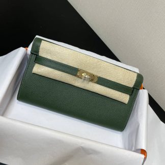 Replica Hermes Kelly To Go Epsom Calfskin Wallet WOC