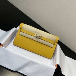 Replica Hermes Kelly To Go Epsom Calfskin Wallet WOC