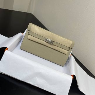 Replica Hermes Kelly To Go Epsom Calfskin Wallet WOC