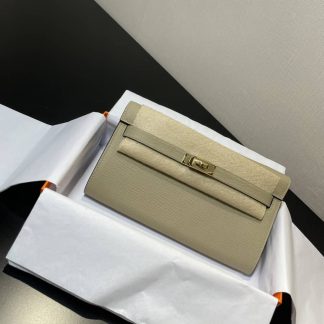 Replica Hermes Kelly To Go Epsom Calfskin Wallet WOC