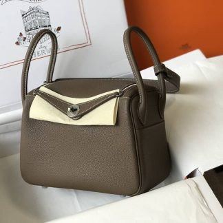 Hermes Lindy 30 Clemence Leather Bag